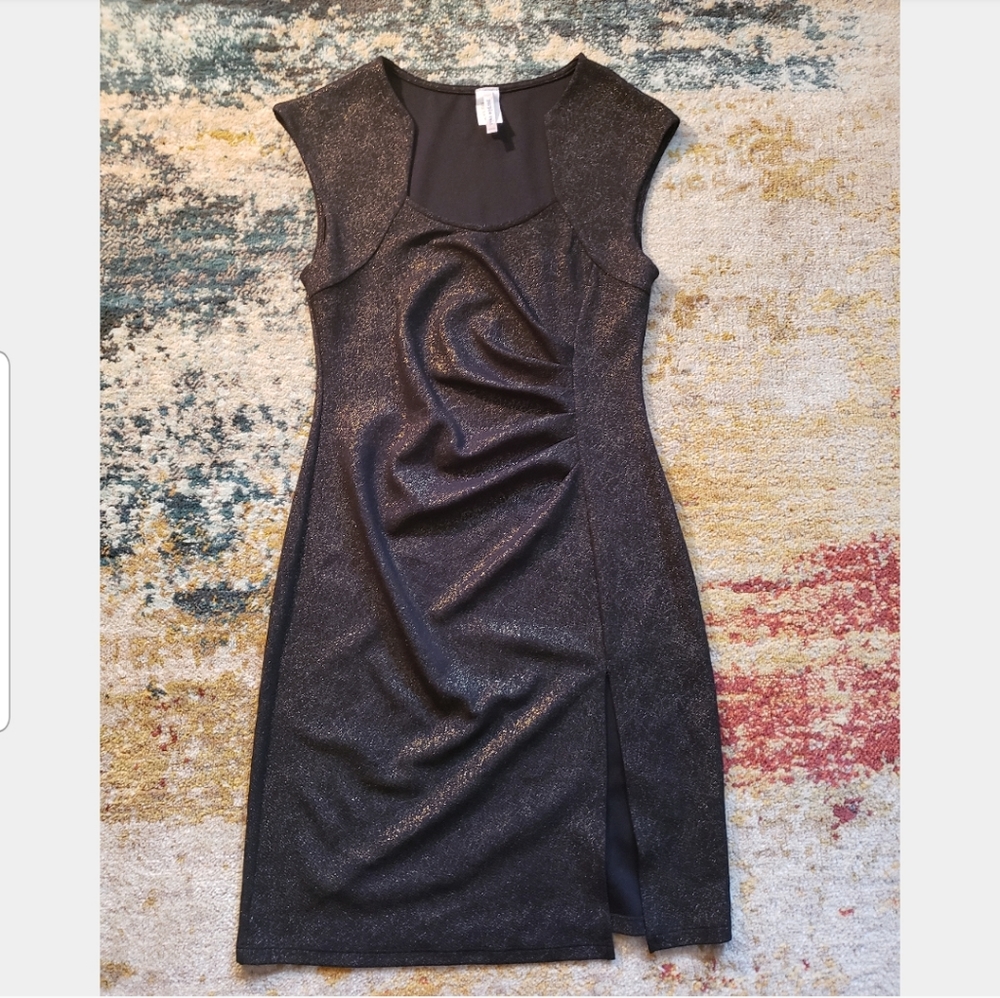 Black Glittery Dress